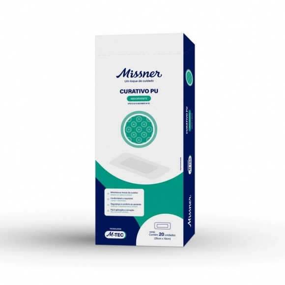 CURATIVO M-TEC PU ABSORVENTE 25X10 MISSNER