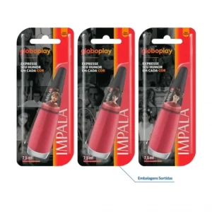ESMALTE IMPALA ACETINADO GLOBOPLAY ME CHAME DE SENHORA MUNDIAL