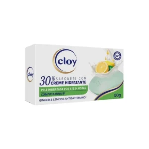 SABONETE BARRA ANTIBACTERIANO GINGER & LEMON 80G SINTER FUTURA CLOY