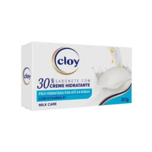 SABONETE EM BARRA CREME MILK CARE 80G – CLOY