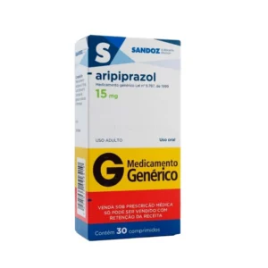 ARIPIPRAZOL 15MG 30COM C1* SANDOZ