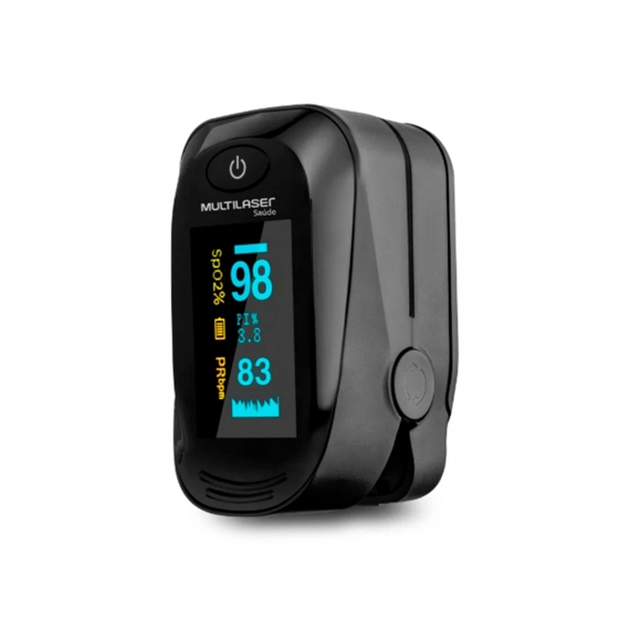 OXÍMETRO DIGITAL DE DEDO COM CURVA HC261 MULTI