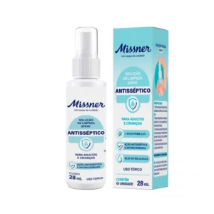 SOLUCAO DE LIMPEZA SPRAY ANTISSEPTICO 28ML MISSNER