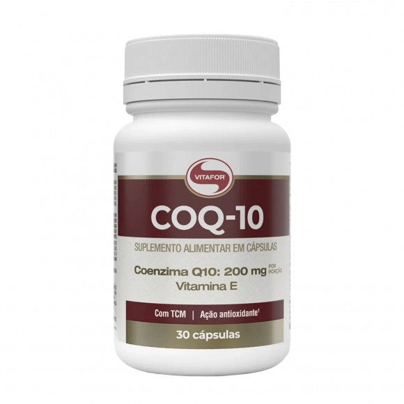 COENZIMA Q10 200MG POR PORÇÃO 30CAPS VITAFOR