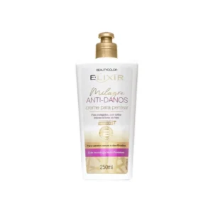 CREME PARA PENTEAR MILAGRE ANTI DANOS ELIXIR 250ML BEAUTYCOLOR