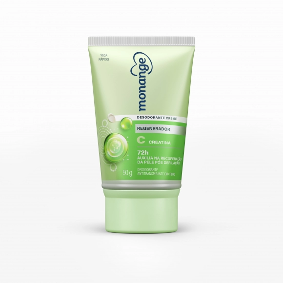 DESODORANTE CREME REGENERADOR CREATINA BISNAGA 50G MONANGE