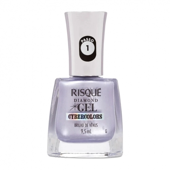 ESMALTE GEL CYBERCOLORS BRILHO DE VÊNUS 9,5ML –   RISQUE