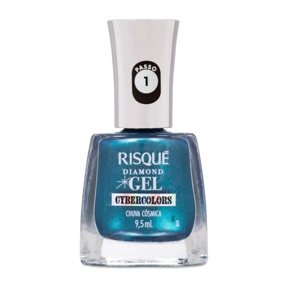 ESMALTE GEL CYBERCOLORS CHUVA CÓSMICA  9,5ML –  RISQUE