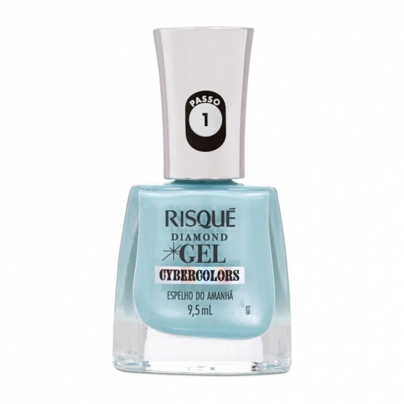 ESMALTE GEL CYBERCOLORS ESPELHO DO AMANHÃ 9,5ML – RISQUE