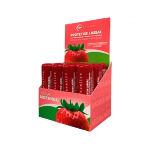 PROTETOR LABIAL MORANGO C/12 EVELIZE