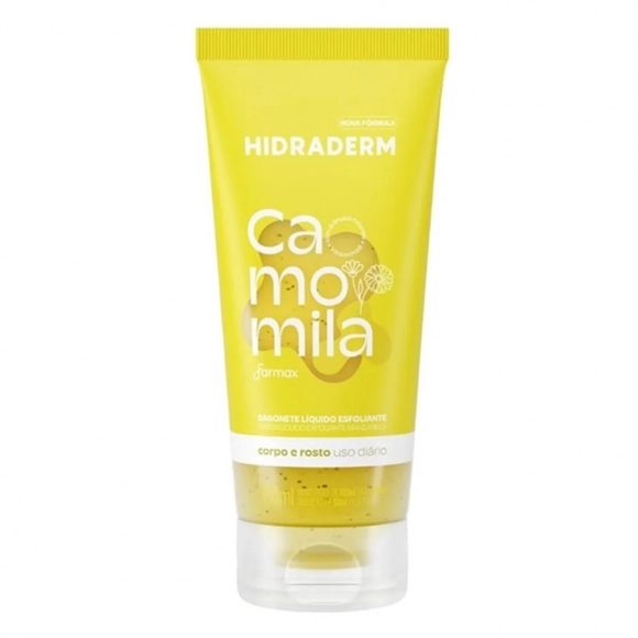 SABONETE LÍQUIDO ESFOLIANTE CAMOMILA 150ML HIDRADERM