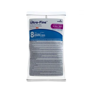 SERINGA PARA INSULINA ULTRA-FINE DESCARTÁVEL 0.3ML 8MM C/10 EMBECTA