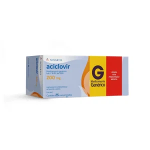 ACICLOVIR 200MG 25COM NOVARTIS