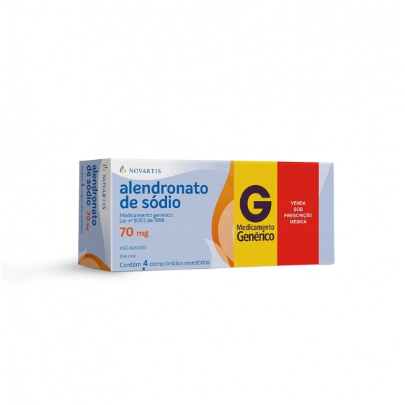 ALENDRONATO SÓDIO 70MG 4COM NOVARTIS