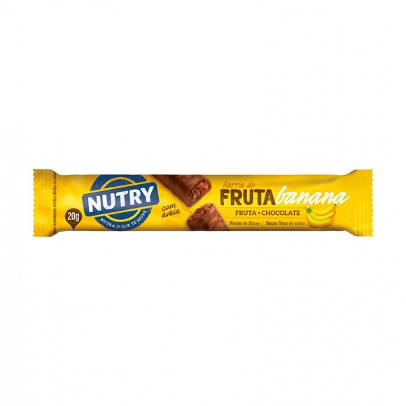 BARRA NUTRY FRUTA BANANA 20G NUTRIMENTAL