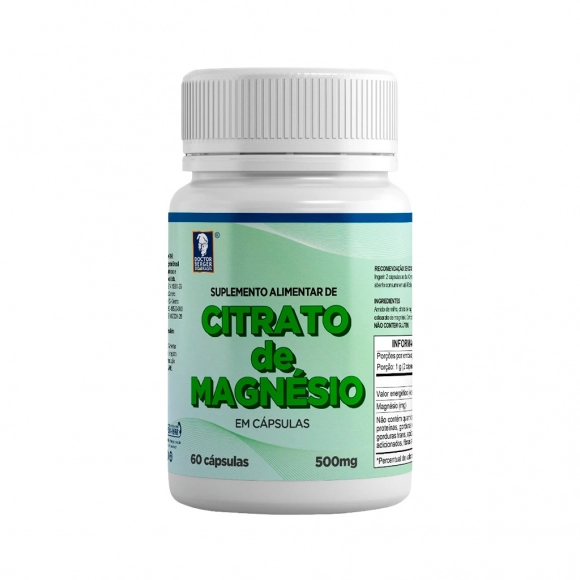 CITRATO DE MAGNÉSIO 500MG 60CAPS DOCTOR BERGER