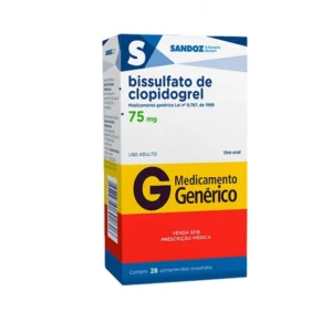 CLOPIDOGREL 75MG 28COM SANDOZ