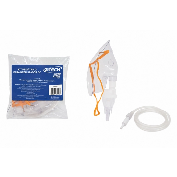 KIT P/NEBULIZAÇÃO INFANTIL ENCAIXE C/CONECTOR DC1 GTECH