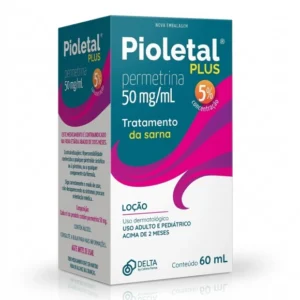 PIOLETAL PLUS LOÇÃO 50MG 60ML DELTA