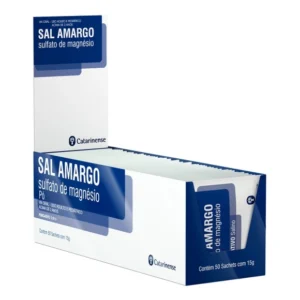 SAL AMARGO C/50 SACHÊS CATARINENSE