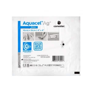 CURATIVO AQUACEL AG+ EXTRA 10X10CM CONVATEC