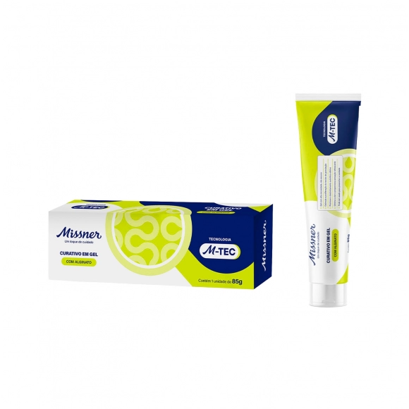CURATIVO DE GEL ALGINATO HIDRATANTE FERIDAS TUBO 85G MISSNER