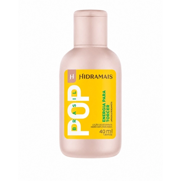 LOÇÃO HIDRATANTE POP BRASIL 40ML HIDRAMAIS