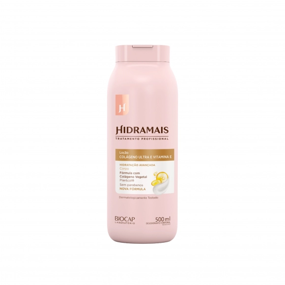 LOÇÃO HIDRATANTE 500ML COLÁGENO E VITAMINA HIDRAMAIS