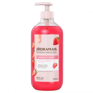SABONETE LÍQUIDO MORANGO 500ML HIDRAMAIS