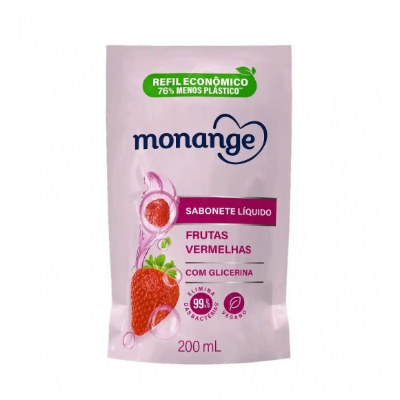 SABONTE LÍQUIDO REFIL 200ML MONANGE