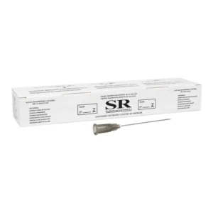 AGULHA HIPODÉRMICA 25X7 22G PRETO C/100 SR