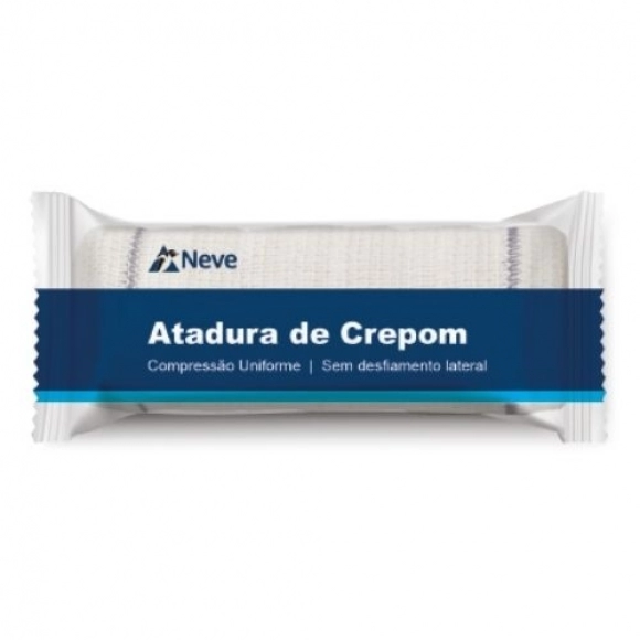 ATADURA CREPOM 20CMX1.8M 13FIOS NEVE