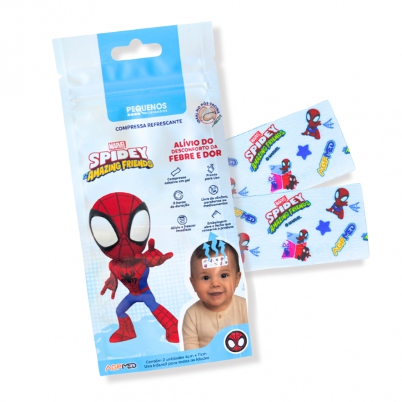COMPRESSA REFRESCANTE SPIDEY AND HIS AMAZING FRIENDS C/2 AGPMED