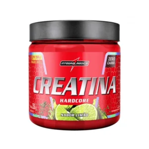 CREATINA HARDCORE SABOR LIMÃO 350G INTEGRALMEDICA