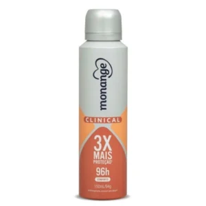 DESODORANTE AEROSSOL MONANGE CLINICAL CONFORTO 96H 150ML COTY