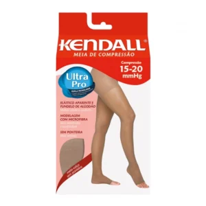 MEIA CALÇA 15/20 MÉDIA COMPRESSÃO SEM PONTEIRA MEL GG 1707 KENDALL