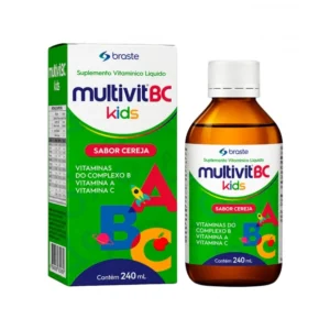 MULTIVIT BC KIDS CEREJA 240ML BRASTERAPICA