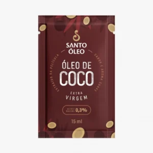 ÓLEO DE COCO EXTRAVIRGEM POLPA 15ML C/40 SANTO ÓLEO