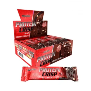 PROTEIN CRISP BAR BROWNIE DE CHOCOLATE 12UN 540G INTEGRALMEDICA