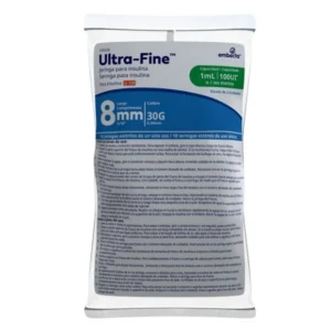 SERINGA DESCARTÁVEL EMBECTA 1.0ML UF  AC 328328  8MM C/10
