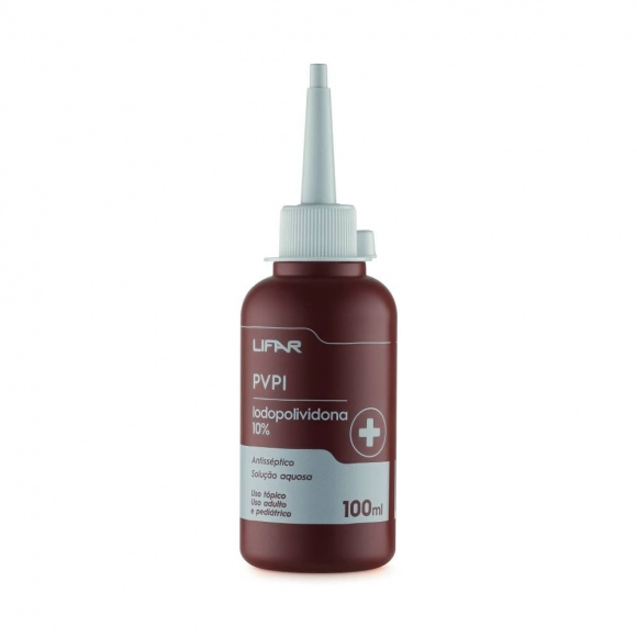 SOLUÇÃO PVPI 100ML 10% FULGERM LIFAR