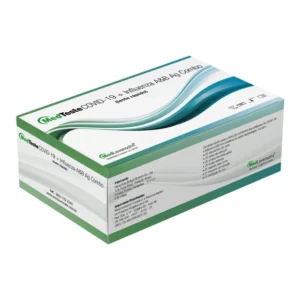 TESTE RÁPIDO MEDTESTE COVID-19 + INFLUENZA A+B C/25 MEDLEVENSON