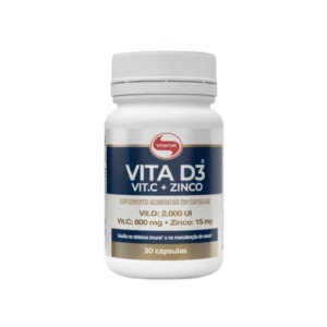 VITA D3 + VIT. C + ZINCO 30CAPS VITAFOR