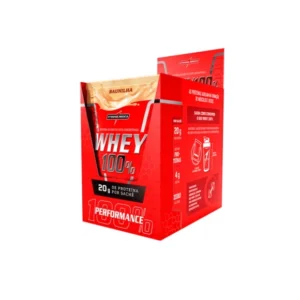 WHEY 100% BAUNILHA C/10 SACHÊ 30G INTEGRALMEDICA