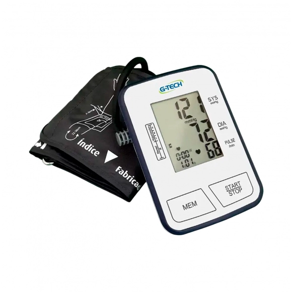 APARELHO DE PRESSÃO DIGITAL BRAÇO AUTOMÁTICO HOME BSP11A G-TECH
