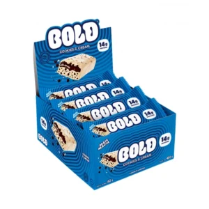 BARRA DE PROTEÍNA COOKIES AND CREAM C/12 40G BOLD