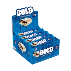 BARRA DE PROTEÍNA COOKIES AND CREAM C/12 60G BOLD