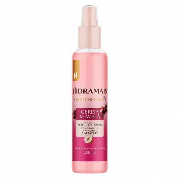 BODY SPLASH CEREJA E AVELA 190ML HIDRAMAIS