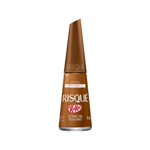 ESMALTE RISQUE CREMOSO KITKAT SÓ MAIS UM PEDACINHO BLISTER COTY