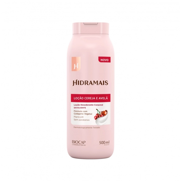 LOÇÃO HIDRATANTE 500ML CEREJA E AVELA HIDRAMAIS